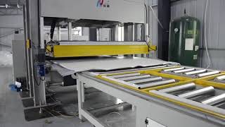 Automatic mattress roll packing machine [upl. by Nuzzi945]