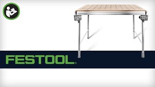 Festool MFT3 Portable Workbench  Setup and Applications [upl. by Milson]