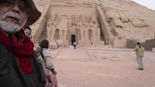 John Anthony West in Abu Simbel  2015 [upl. by Zelazny]