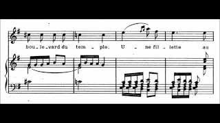 Claude Debussy  quotPierrotquot for voice and piano LATE APRIL FOOLS FINALE [upl. by Ifar]