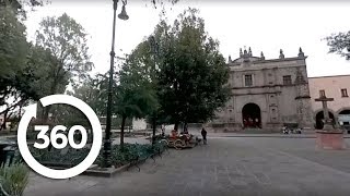 Amazing Sunrise In Coyoacán  Mexico City Mexico 360 VR Video  Discovery TRVLR [upl. by Asilana513]