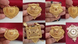 new latest gold Mangalsutra Designs 2024 with weight amp price  daily use gold mangalsutra designs 😍 [upl. by Erdei206]