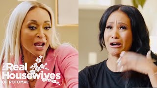 Karen Makes Jacqueline CRY quotI Dont FUK With Youquot Real Housewives of Potomac bravo rhop [upl. by Ailem]