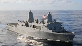 USS Anchorage shifts colors [upl. by Ackley]