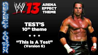 WWE 13 Arena Effect Theme  Tests 10th WWE theme quotThis Is A Testquot Version 6 [upl. by Avonasac344]