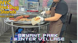 Whats the REAL Cost of Running a BOOTH at Bryant Park Winter Village  NYC Hot Dog Stands [upl. by Ekralc]