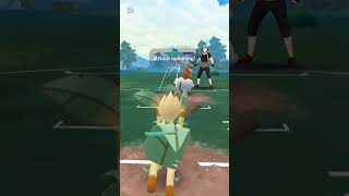 Leafeon Vs Landorus Ultimate Battle pokemon pokemongo gobattleleauge 1v1 shorts [upl. by Oiramej]