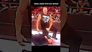 PAul Heyman With BROCK LESNAR amp ROMAN REIGNS romanreighns brocklesnar wweshorts shorts [upl. by Jelks468]