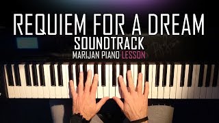 How To Play Requiem For A Dream  Soundtrack  Piano Tutorial Lesson  Sheets [upl. by Ariam]