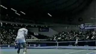 Edberg v Lendl  87 T F 56 [upl. by Idnal]