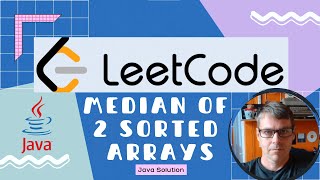 Leetcode Median of 2 sorted arrays Java [upl. by Nelsen]