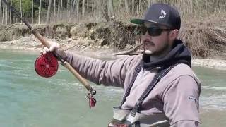 Centerpin Casting BC Style by Danny Colville from Colville Precision Reels and Colville Outfitters [upl. by Meaghan]