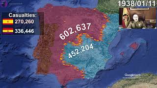 The Spanish Civil War using Google Earth [upl. by Yahsed872]