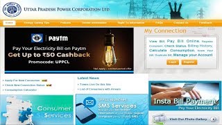 How to Register on Uttar Pradesh Power Corporation LTD UPPCL and How to Download Electricity Bill [upl. by Eelyek989]