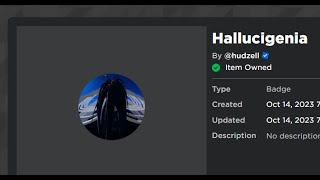 How to get the Hallucigenia badge in Roblox Parkour [upl. by Gnidleif26]