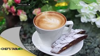 Chocolate Biscotti  Chefs Table [upl. by Joly]