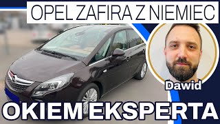 Zafira po spotkaniu z ptakami  Opel Zafira 20 CDTI 170 KM 2016 rok 220000 km 42000 zł [upl. by Lauro]