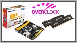 Como fazer Overclock nas Memoria Ddr3 de 1333mhz para 1600mhz  Placa Mãe  H61MGV3 ▪️ nº1249 [upl. by Star785]