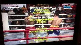 Geisler AP won by TKO over Heri Andriyanto [upl. by Sidky]