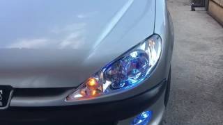 MODİFYPARK Peugeot 206 xenon uygulamamız [upl. by Aneez]