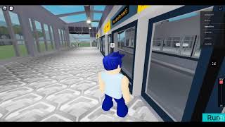 Roblox gaetanlevesque2206 ✈ Westwood Airport Transit 🚉 A ride on terminal 3 to domestic terminal 2 [upl. by Zahavi]