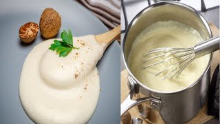 Recette de la sauce bechamel Italienne originale [upl. by Ylloh724]