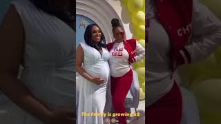 Aww Ashanti and her Beautiful Cousin Pregnant at the same time Beautiful family ❤️ Ashanti [upl. by Ever238]