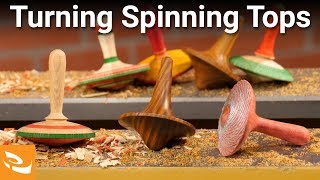 Turning Spinning Tops Inspiration Series [upl. by Ainegue974]