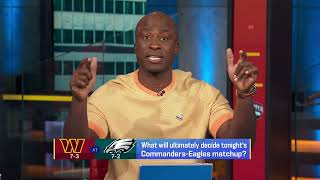 GMFB breaks down what will ultimately decide result of CommandersEagles on TNF [upl. by Rehptsirhc]