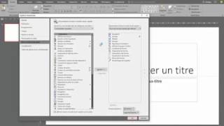 Outil de productivité PowerPoint Barre doutils Accès rapide [upl. by Adiv]