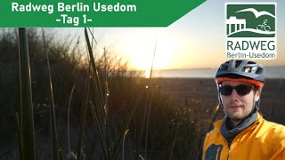 Radweg Berlin Usedom Tag 1 [upl. by Aicssej902]