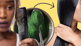 Black Hair is Growing From These 2 Superfoods Spirulina and Chlorella [upl. by Todhunter]