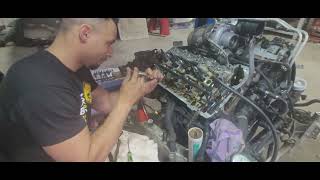 BMW S63TU Valve Stem Seal Replacement M6 M5 [upl. by Nadnarb]