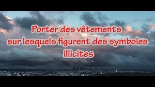 Porter des vêtements sur lesquels figurent des symboles illicites  Cheikh Al’Outheymine [upl. by Onurb938]