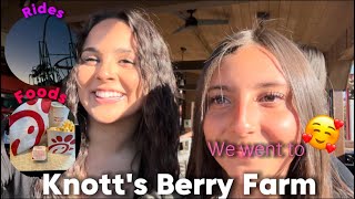 Second trip to Knotts Berry Farm [upl. by Ajiam798]