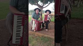 Gaucho de palmitinho  Celso Machado e o filho mateuzinho [upl. by Lehpar]