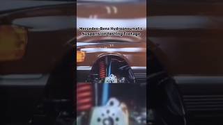 MercedesBenz Hydropneumatic suspension testing footage [upl. by Camilo]