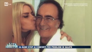 Al Bano Carrisi annulla i suoi concerti ecco perché  La Vita in Diretta 23062017 [upl. by Eerual]