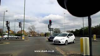 Driving Test 2018 How To Follow SatNav Independent Driving Tips [upl. by Arabel984]