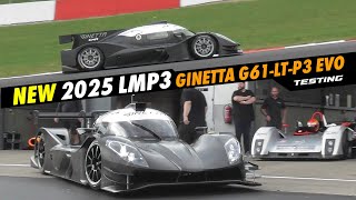 NEW 2025 LMP3 Ginetta G61LTP3 Evo TESTING  35L V6 Pure Sound amp Comparison [upl. by Radford852]