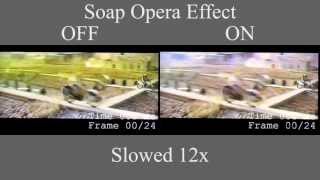 Soap Opera Effect in Slow Motion [upl. by Etnaed]