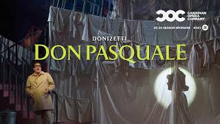 Teaser  Donizettis DON PASQUALE [upl. by Akeemat]