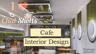 Cafe Interior Design  The Chai Shotts Cafe  Pixologic Interior interiordesign [upl. by Urquhart]