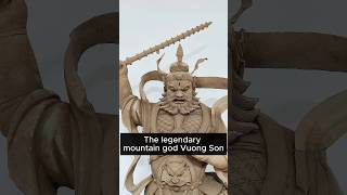 A mountain god made of clay shorts clayman sculpture ideas painting [upl. by Yrreiht]