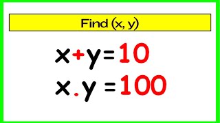 🔴Solving Algebraic Math Simplification  Math Olympiad  Find x y [upl. by Yenttirb72]