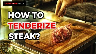 How to Tenderize Steak 8 Cooking Preparation Techniques [upl. by Aneeres]