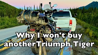 Why I Wont Buy Another Triumph Tiger [upl. by Yllek]