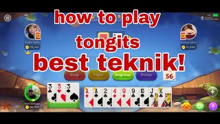 how to play tongitstongits tactics [upl. by Risser917]