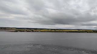 Invergordon Scotland from Balcony of Caribbean Princess [upl. by Ggerg]