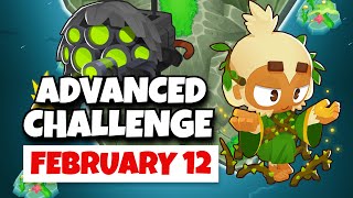 BTD6 Advanced Challenge  First One Up  February 12 2024 [upl. by Cuthburt]